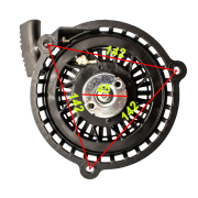 Dekla startera B&S Seria 140