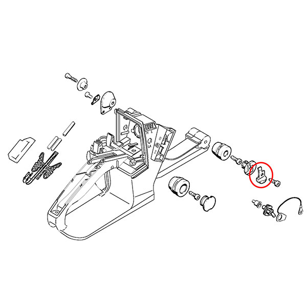 Hvatač lanca STIHL 024 026 028 029 039 MS 341 361 THORP