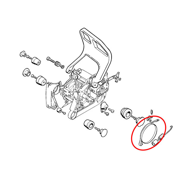 Traka kočnice STIHL 064 066 MS 640 650 660