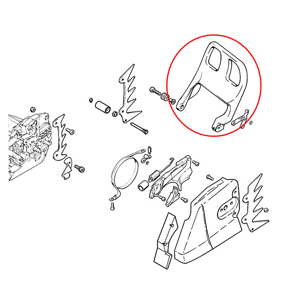 Štitnik za ruku kočnica S 044 440