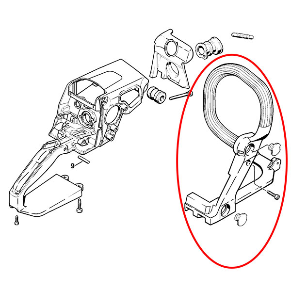 Cevasta ručka S 021 023 025 210 230 250 THORP