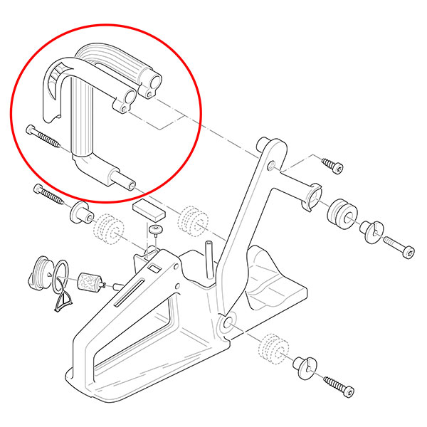 Cevasta ručka Dolmar 100 400 or