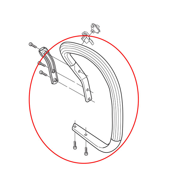 Cevasta ručka H 357 359 THORP
