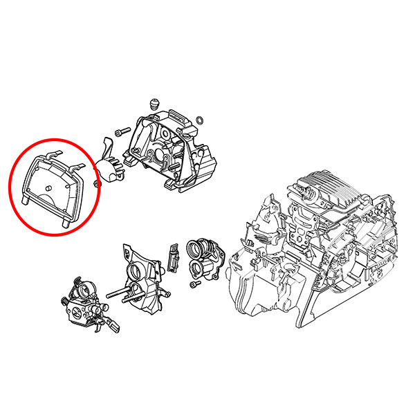 Filter vazduha STIHL MS 171 181 211 THORP