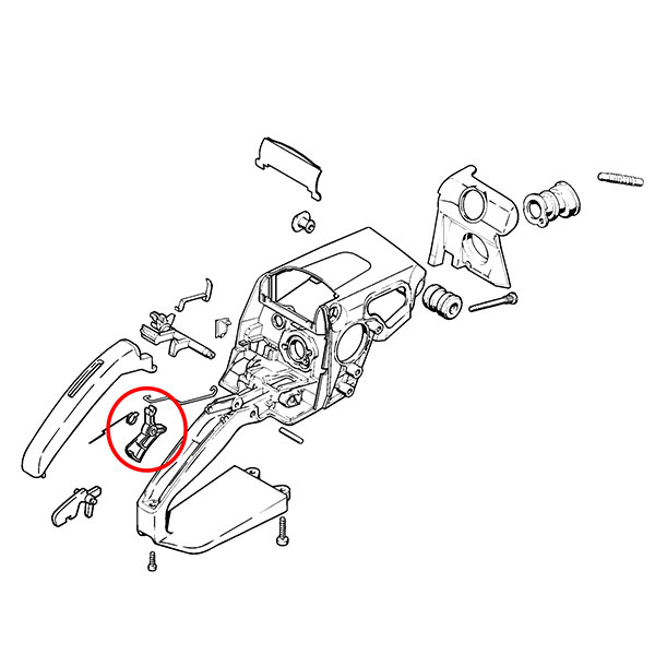 Poluga gasa S 021 023 025 210 230 250
