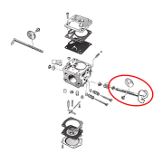 Leptir gasa H 281 sa osovinom