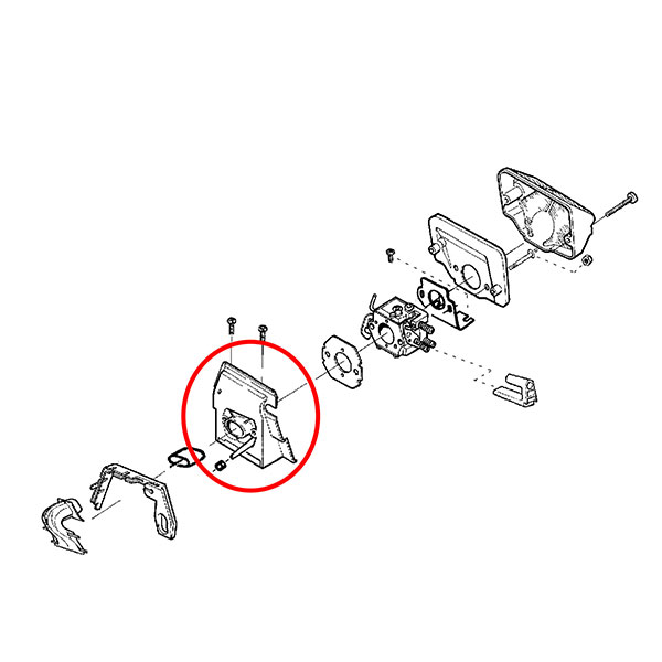Prirubnica karburatora H 136 137 141 142