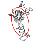 Cilindar sa klipom S 044 fi 50 mm bolcna 10 mm THORP