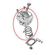 Cilindar sa klipom S 064 640 fi 52 mm Taiwan (bez dekompresora)