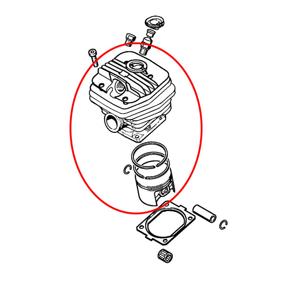 Cilindar sa klipom S 064 640 fi 52 mm Taiwan (bez dekompresora)