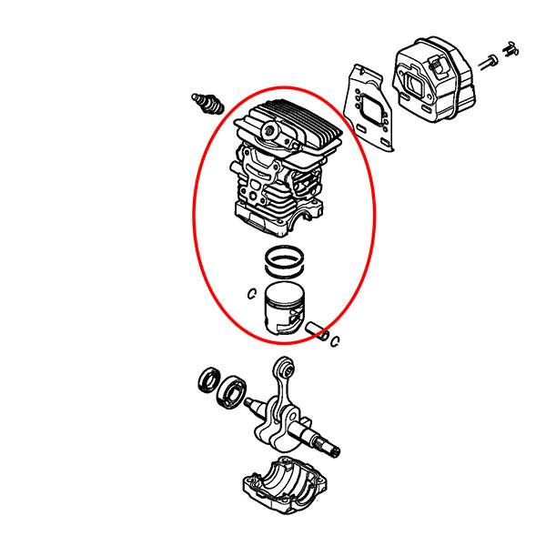 Cilindar sa klipom S 211 fi 40 mm bolcna 10 mm THORP