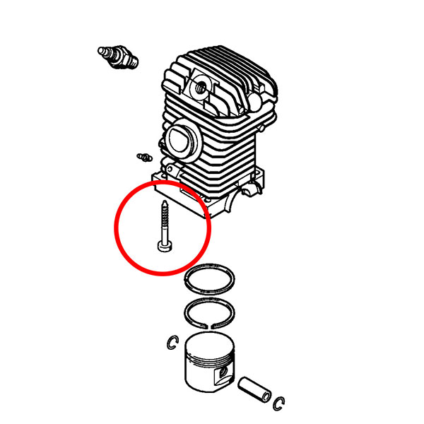 Šraf cilindra S 021 023 025 210 230 250