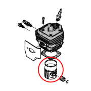 Klip Husqvarna 262 fi 48 mm bolcna12 mm Meteor