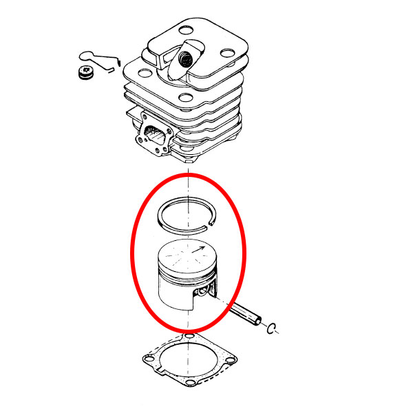 Klip Dolmar 120S PS 6800 fi 49 mm bolcna 12 mm Meteor