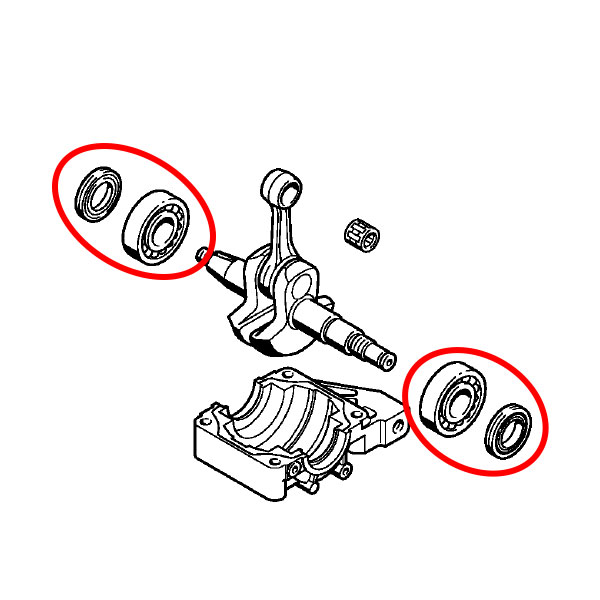Ležajevi i semerinzi radilice S 029 039 290 310 390