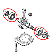 Ležajevi i semerinzi radilice S 021 023 025 210 230 250 231 251