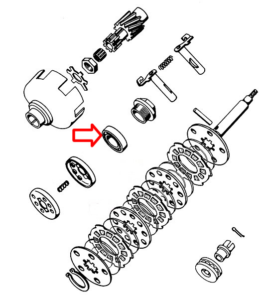 Ležaj 15x35x11 mm 6202 FAG C3