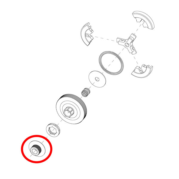 Puž uljne pumpe Kineske testere PN 4500  Villager 24-30