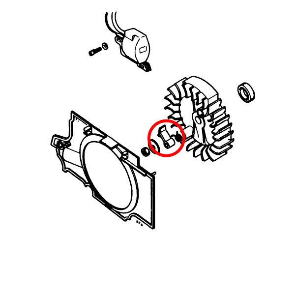 Capa dekle startera Alpina 700