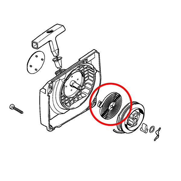 Povratna opruga S 029 034 036 039  290 310 340 360 390