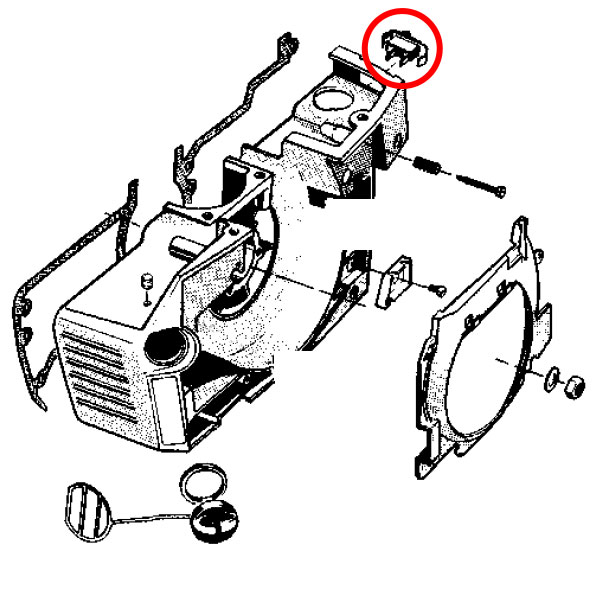 Prekidač gašenja H 61 stari tip THORP