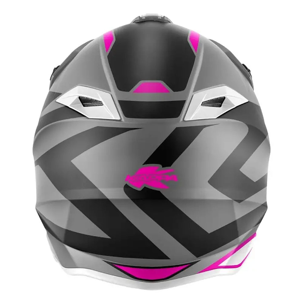 Kaciga Kappa Cross KV49R GREAT titanium roza S