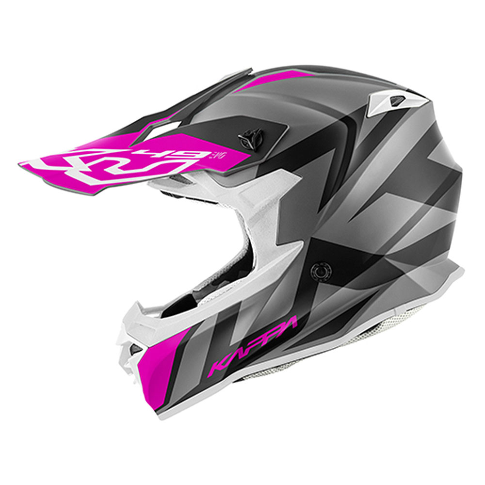Kaciga Kappa Cross KV49R GREAT titanium roza S