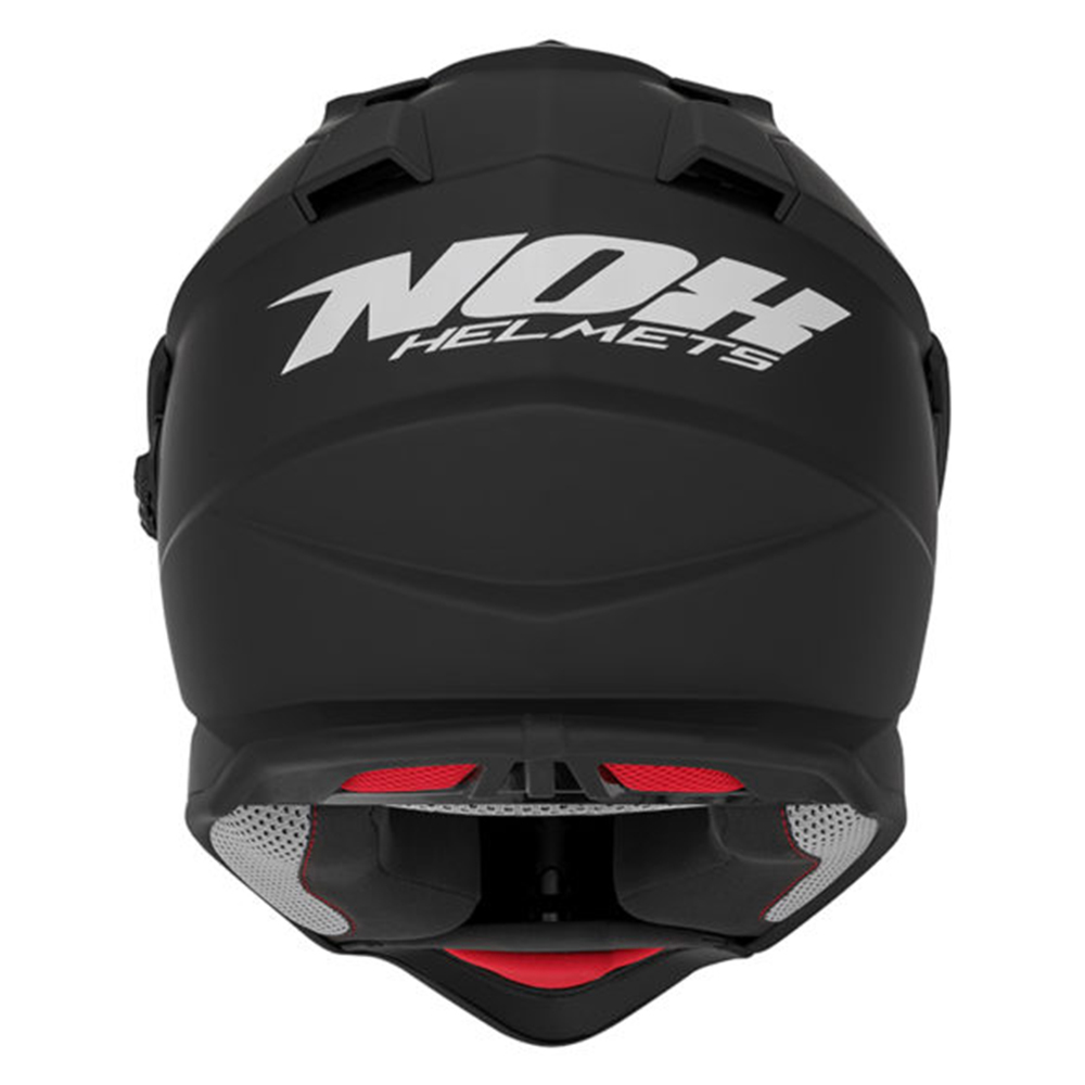 Kaciga NOX Enduro sa vizirom N312 TRAIL mat crna