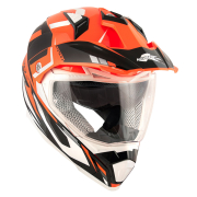 Kaciga Kappa Enduro KV30R GRAYER narandžasto crna