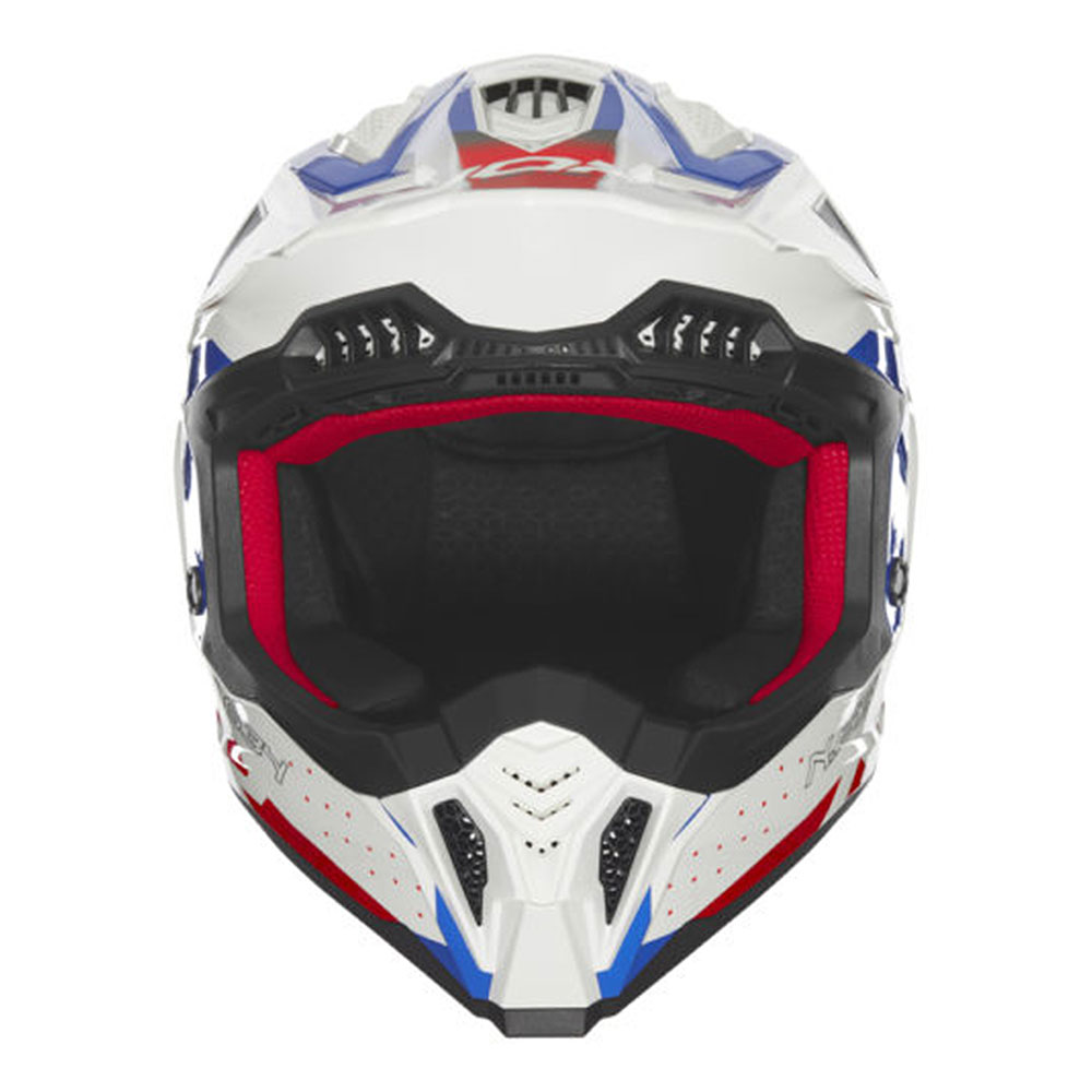 Kaciga NOX Cross N634 GRADIANT crveno plavo bela 2XL