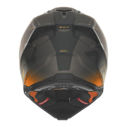 Kaciga NOX Cross N634 GRADIANT narandžasto mat crna