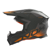 Kaciga NOX Cross N634 GRADIANT narandžasto mat crna L