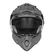 Kaciga NOX Enduro sa vizirom N312 TRAIL mat titanium