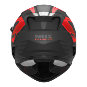 Kaciga NOX Full Face sa naočarima N304 S CARVER MATT BLACK RED M