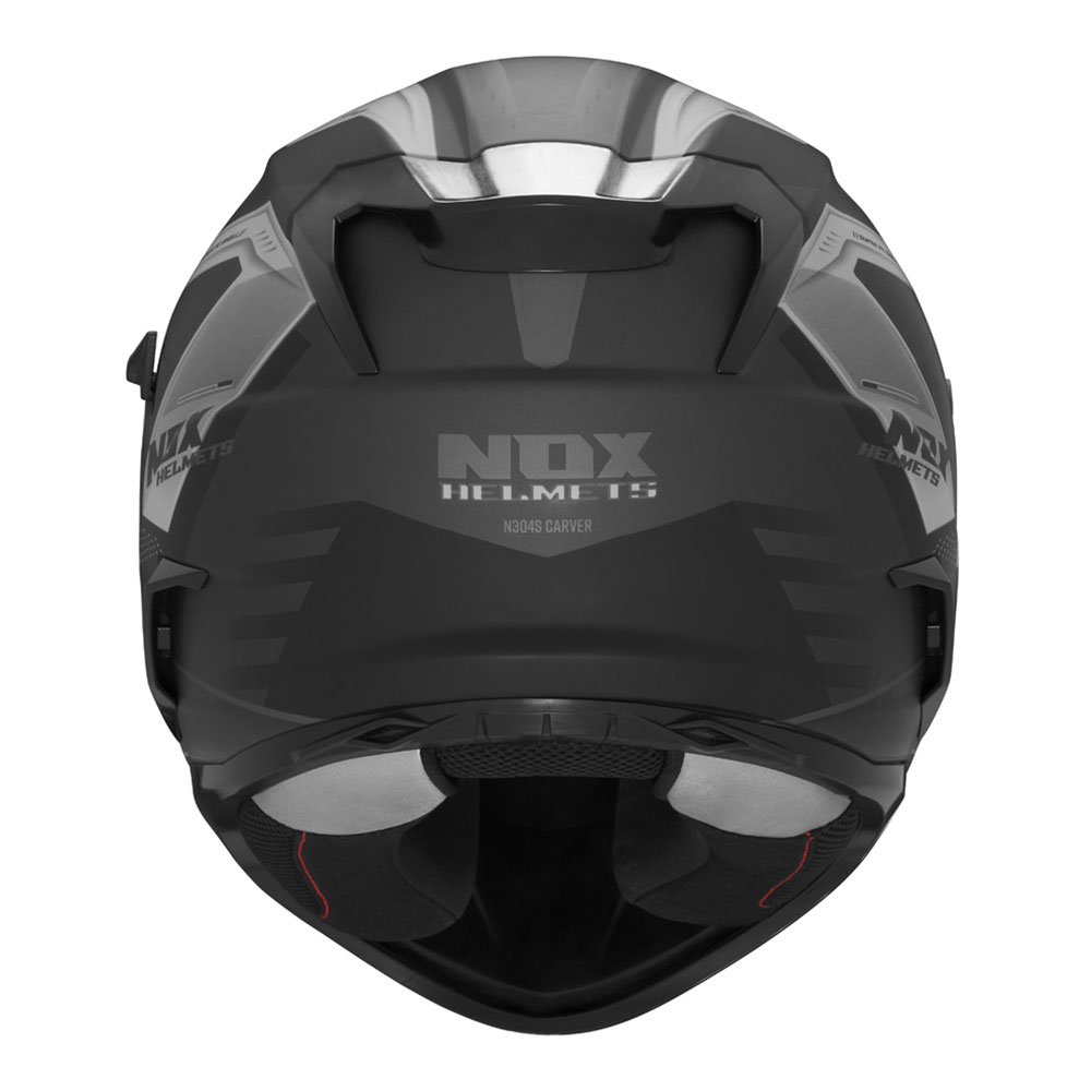 Kaciga NOX Full Face sa naočarima N304 S CARVER MATT BLACK TITANIUM M