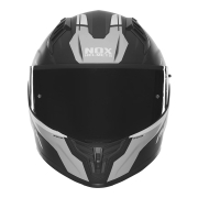 Kaciga NOX Full Face sa naočarima N401 CROWER  mat crno srebrna L