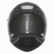 Kaciga NOX Full Face sa naočarima N401 CROWER  mat crno srebrna