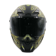 Kaciga NOX EXKLUSIV GOLIATH MYTHOLOGY Full Face zlatna S