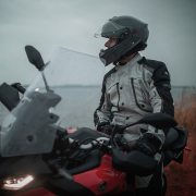 Jakna AERIS svetlo sivo crna XL MODEKA