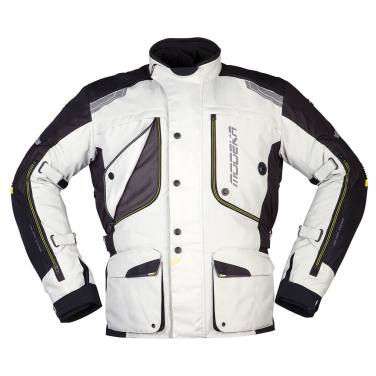 Jakna AERIS svetlo sivo crna XL MODEKA