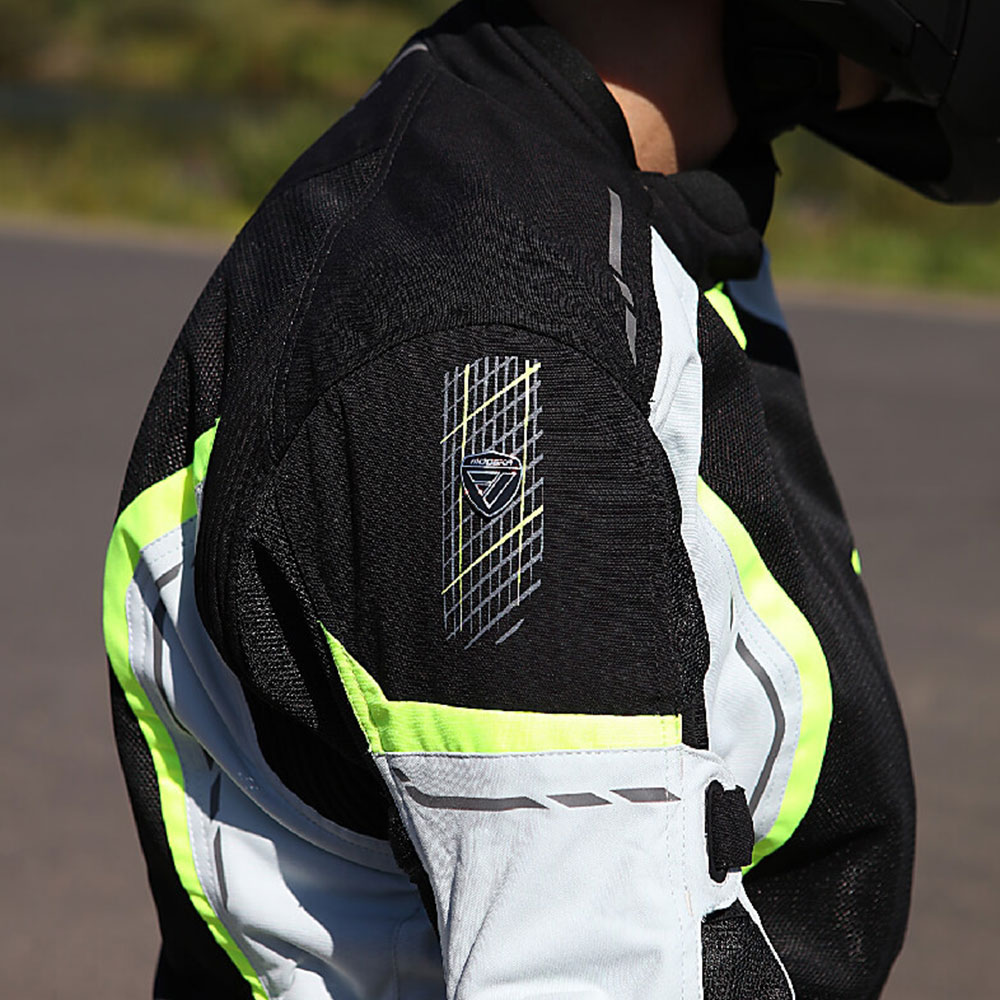 Jakna KHAO AIR belo sivo crna ženska MODEKA