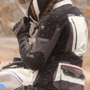 Jakna VIPER ženska svetlo sivo crna MODEKA