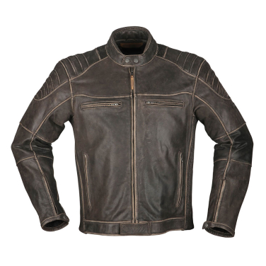 Jakna VINCENT AGED braon kožna MODEKA