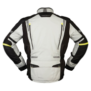 Jakna AERIS svetlo sivo crna 3XL MODEKA