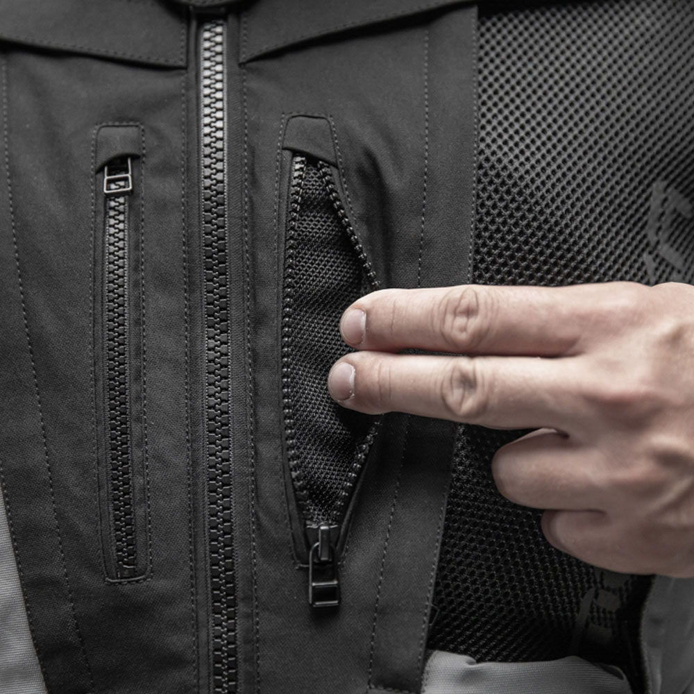 Jakna HYDRON crno siva 4XL MODEKA