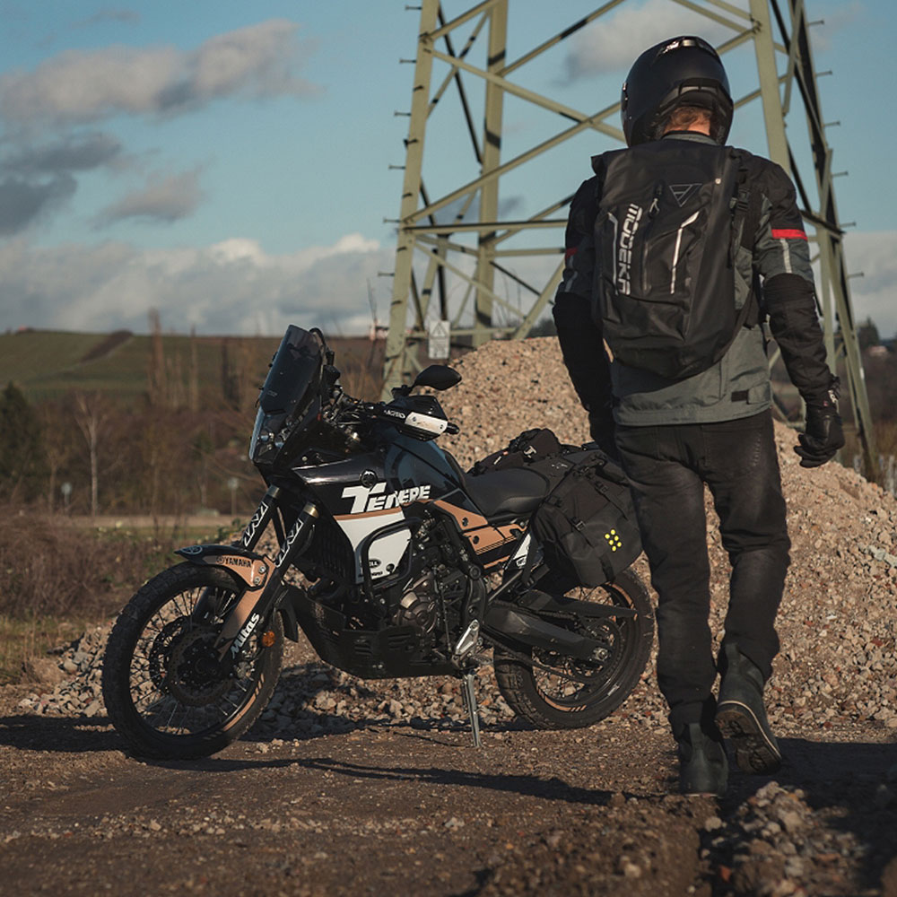 Jakna RAEGIS sivo crna XXL MODEKA