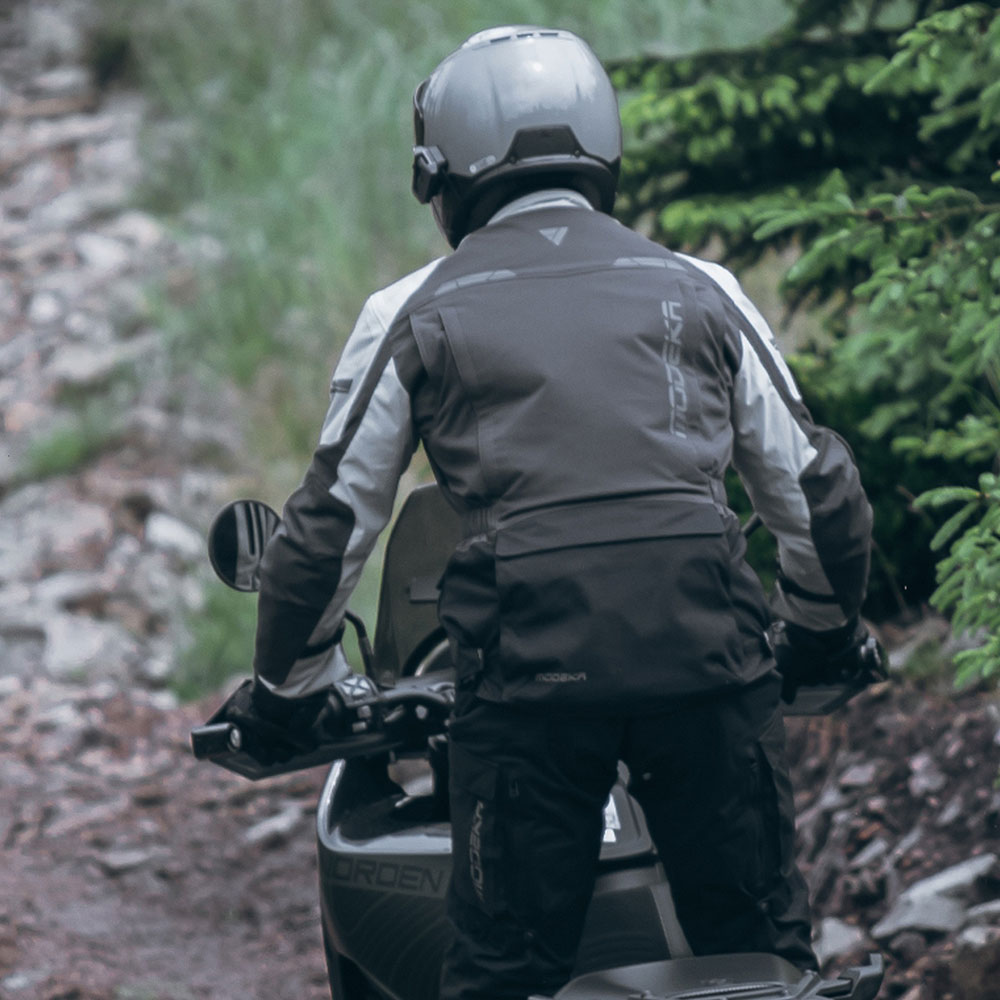 Jakna HYDRON crno siva 5XL MODEKA