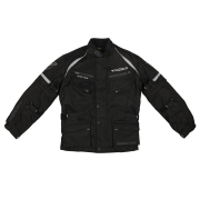 Jakna TOUREX II  crna dečija MODEKA