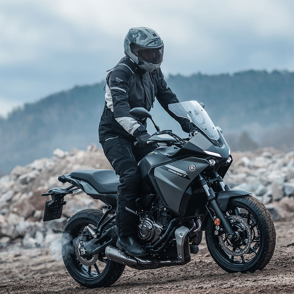 Jakna TROHN sivo crna XL MODEKA