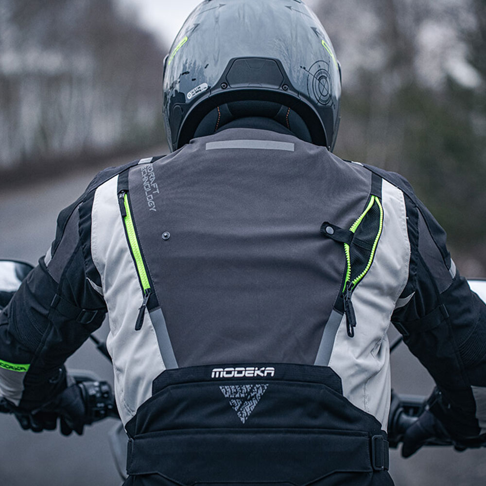 Jakna TROHN sivo crna XXL MODEKA